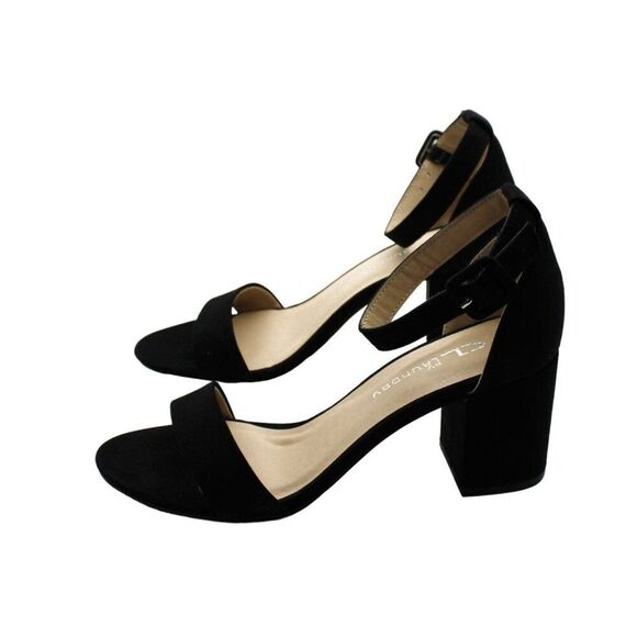 Jody Womens Buckle Dressy Block Heel Sandals - Picture 6 of 9